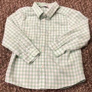 H&M Plaid Button Up